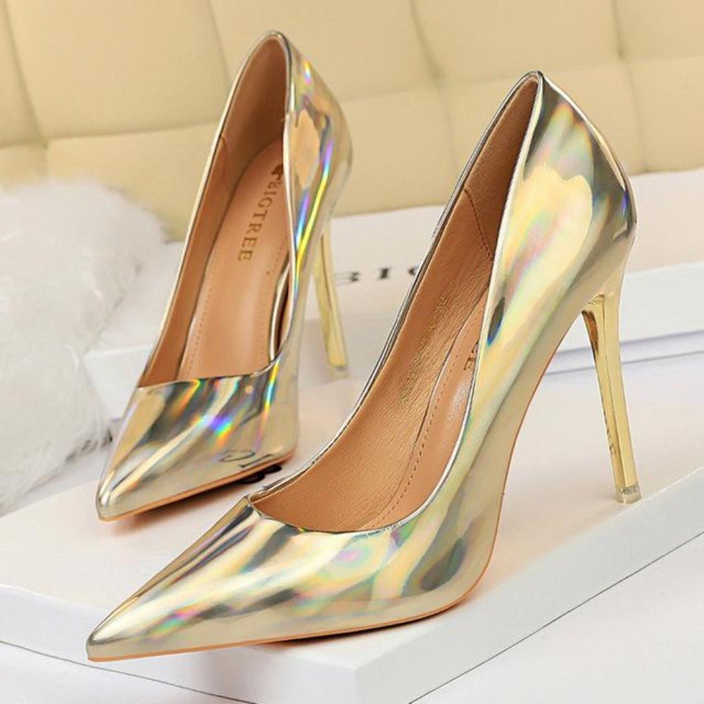 High Heels Leather Pumps - Easy Pickins Store
