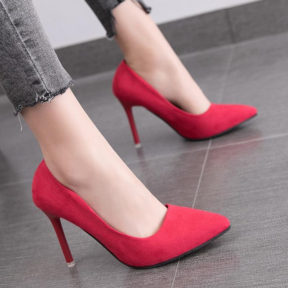 High Heels Pointed Pumps - Easy Pickins Store