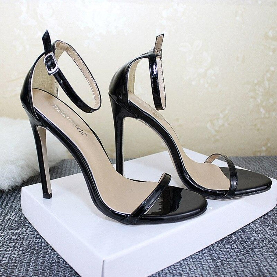High Heels Pumps Gladiator Buckle - Easy Pickins Store