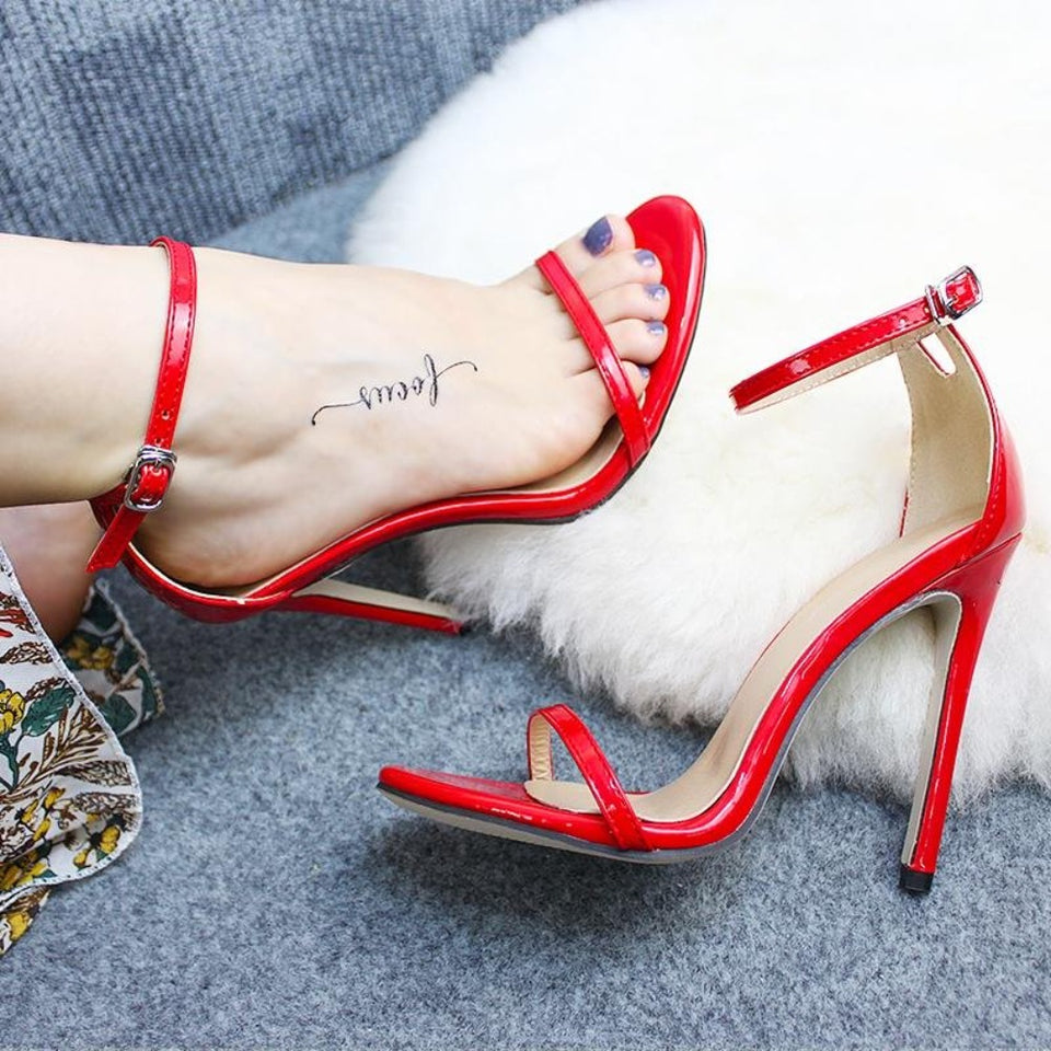 High Heels Pumps Gladiator Buckle - Easy Pickins Store