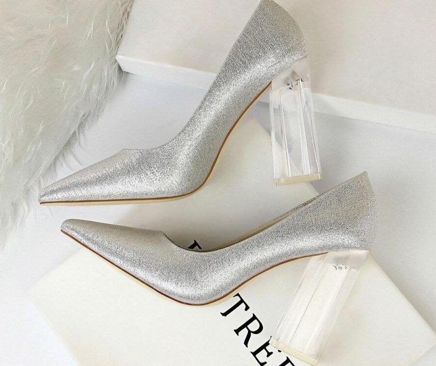 High Heels Square Pumps - Easy Pickins Store