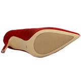 High Heels Suede Pumps Plus Sizes - Easy Pickins Store