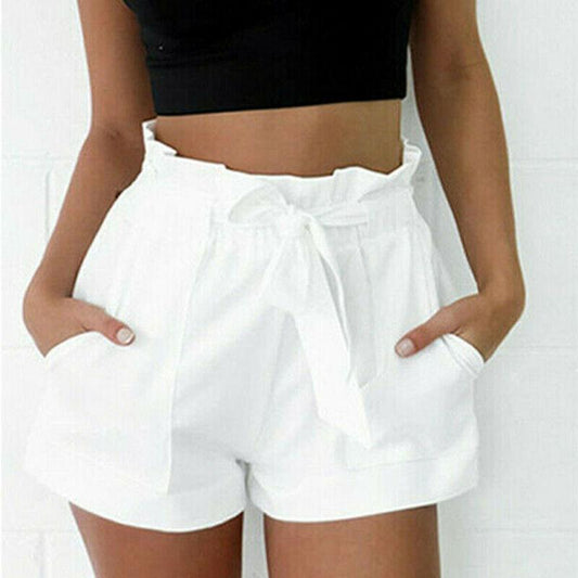 High Waist Bandage Shorts - Easy Pickins Store