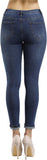 High Waist Butt Lift Stretch Ripped Skinny Jeans Distressed Denim - Easy Pickins Store