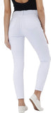 High Waist Butt Lift Stretch Ripped Skinny Jeans Distressed Denim - Easy Pickins Store