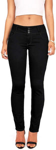 High Waist Butt Lift Stretch Ripped Skinny Jeans Distressed Denim - Easy Pickins Store