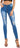High Waist Butt Lift Stretch Ripped Skinny Jeans Distressed Denim - Easy Pickins Store