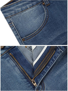 High Waist Butt Lift Stretch Ripped Skinny Jeans Distressed Denim - Easy Pickins Store