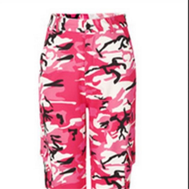 High Waist Hip Hop Long Camouflage Pants - Easy Pickins Store