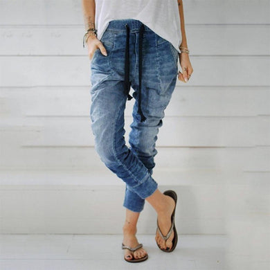 High Waist Jeans Loose Denim - Easy Pickins Store