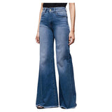 High Waist Jeans Wide Legs - Easy Pickins Store