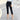 High Waist Pencil Pants Belt Ankle Length Zipper Straight Leg - Easy Pickins Store