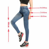 High Waist Skinny Fit Jeggings Stretchable Denim Pencil Jeans - Easy Pickins Store