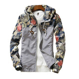 Hooded Windbreaker Sweater Zipper Lightweight Jacket - Easy Pickins Store