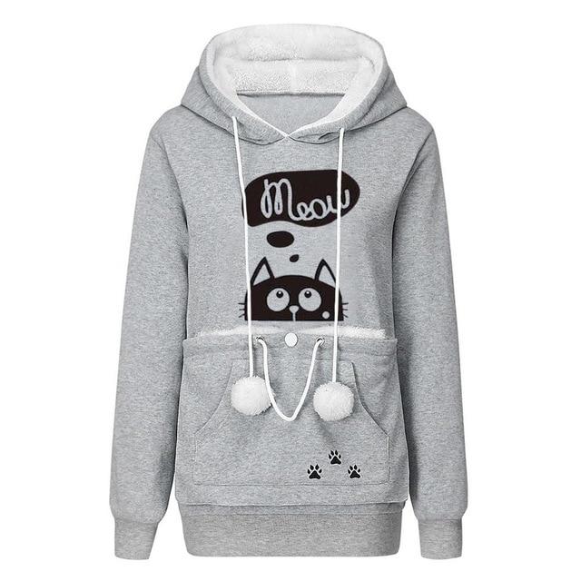 Hoodie Pullovers Cuddle Pouch Sweatshirt Pocket - Easy Pickins Store