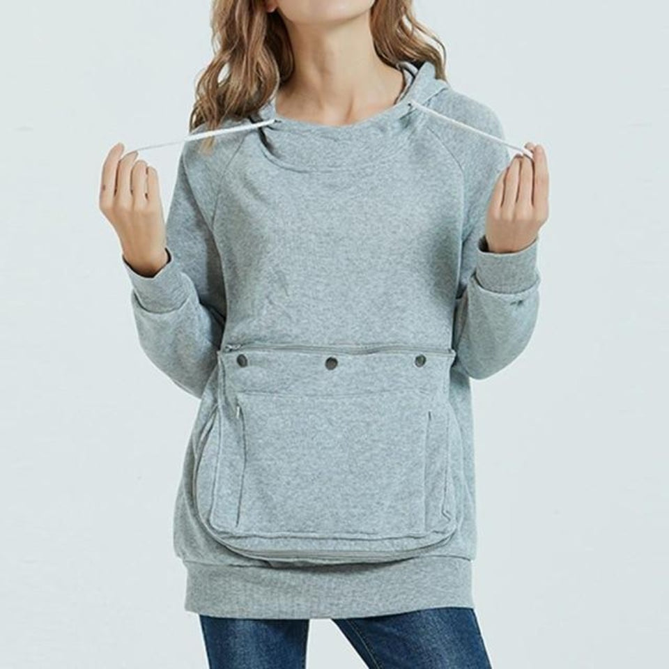 Hoodie Pullovers Cuddle Pouch Sweatshirt Pocket - Easy Pickins Store