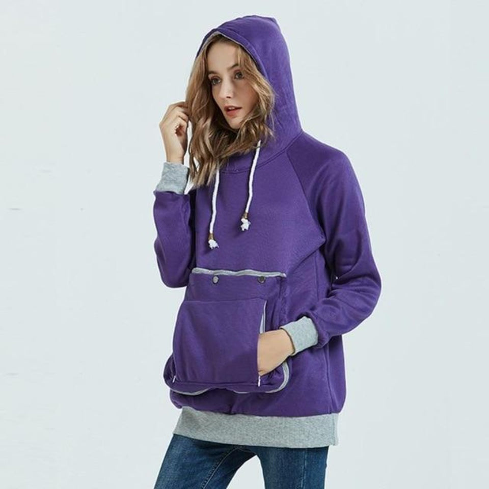 Hoodie Pullovers Cuddle Pouch Sweatshirt Pocket - Easy Pickins Store