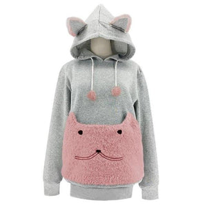 Hoodie Pullovers Cuddle Pouch Sweatshirt Pocket - Easy Pickins Store