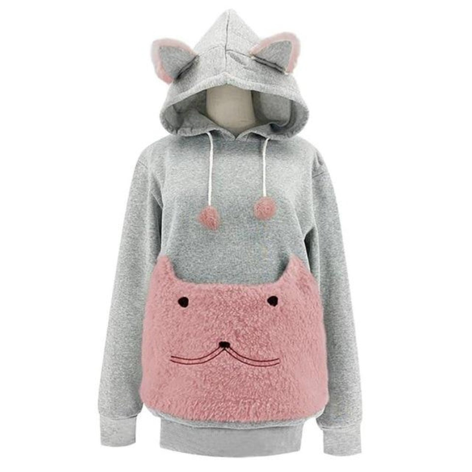 Hoodie Pullovers Cuddle Pouch Sweatshirt Pocket - Easy Pickins Store