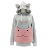 Hoodie Pullovers Cuddle Pouch Sweatshirt Pocket - Easy Pickins Store
