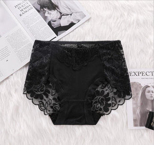 Hot style Large Sizes Lace Modal Waist Panties - Easy Pickins Store