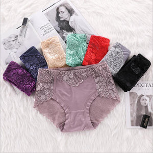 Hot style Large Sizes Lace Modal Waist Panties - Easy Pickins Store