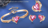 Jewelry Set 4 Pieces Set Women Pendant Necklace Earrings Bracelet - Easy Pickins Store