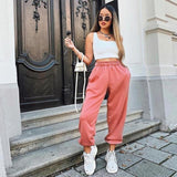 Joggers Wide Leg SweatPants Women High Waist Pants Streetwear - Easy Pickins Store