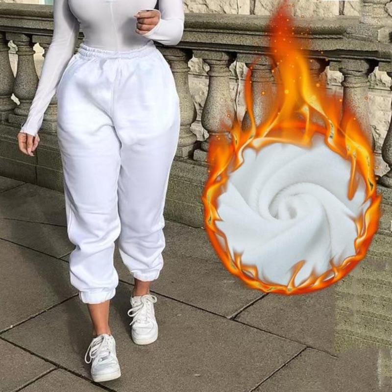 Joggers Wide Leg SweatPants Women High Waist Pants Streetwear - Easy Pickins Store
