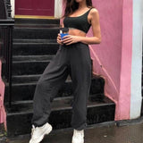 Joggers Wide Leg SweatPants Women High Waist Pants Streetwear - Easy Pickins Store