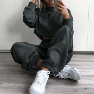Joggers Wide Leg SweatPants Women High Waist Pants Streetwear - Easy Pickins Store