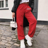 Joggers Wide Leg SweatPants Women High Waist Pants Streetwear - Easy Pickins Store