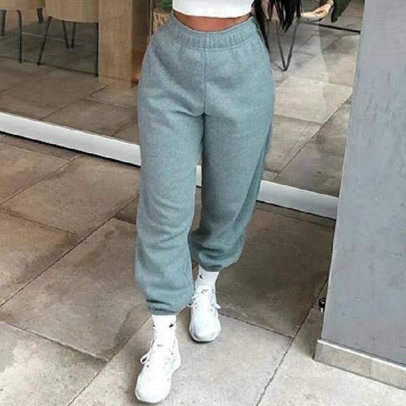 Joggers Wide Leg SweatPants Women High Waist Pants Streetwear - Easy Pickins Store