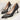 Kitten High Heels Rhinestone Pumps Sequins Gold Silver - Easy Pickins Store