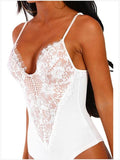 Lace Bodysuit Backless Rompers Slim - Easy Pickins Store
