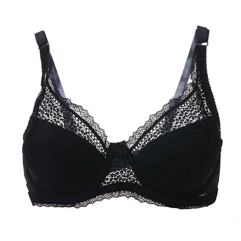 Lace Deep V Plus Size Bralette - Easy Pickins Store