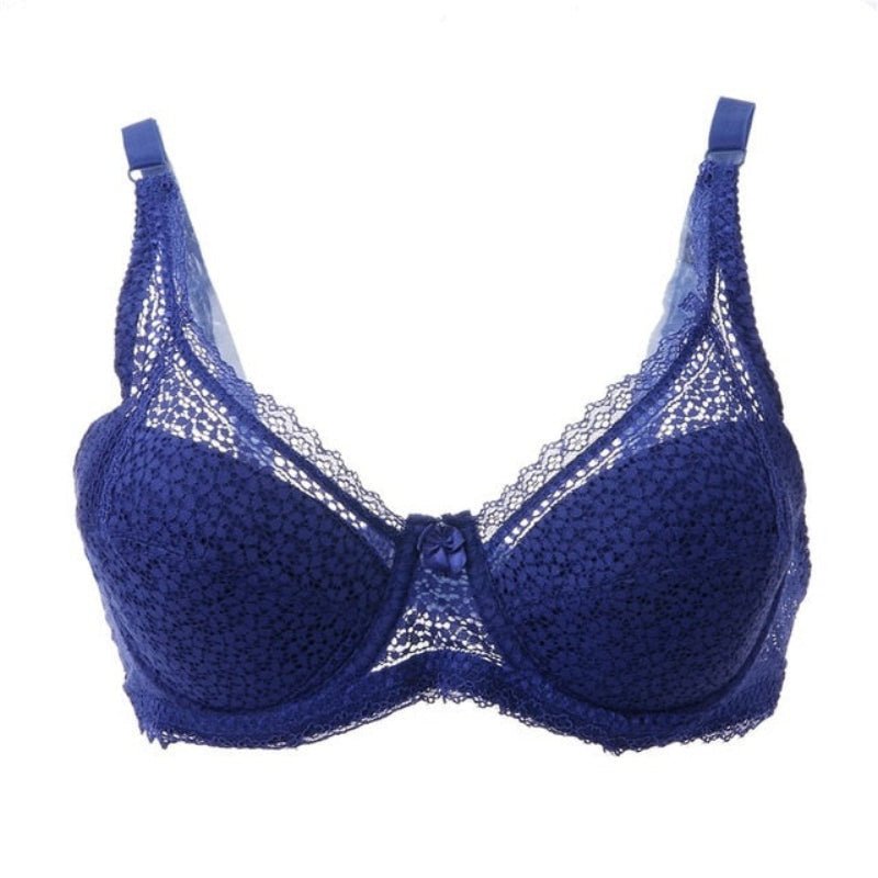 Lace Deep V Plus Size Bralette - Easy Pickins Store