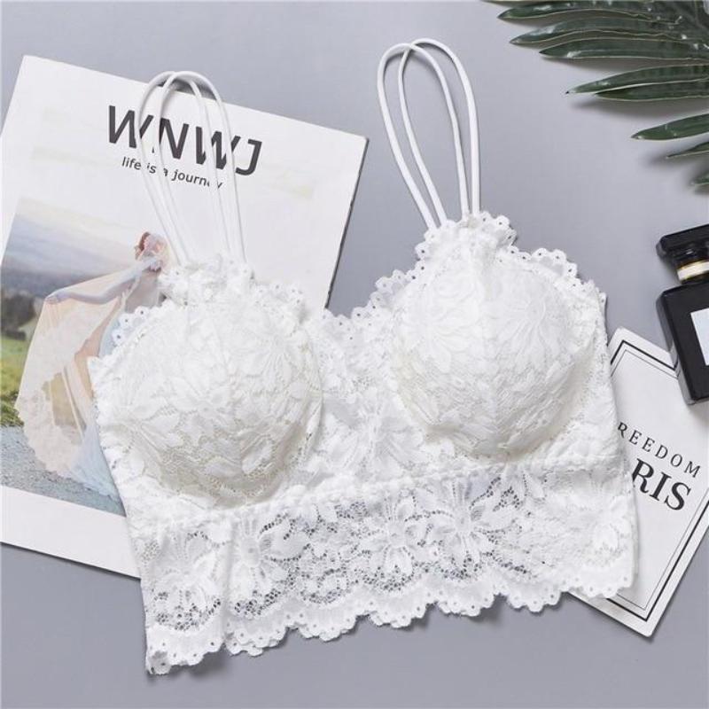Lace Floral Bra Tank Underwear Brassiere - Easy Pickins Store