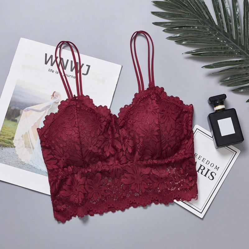 Lace Floral Bra Tank Underwear Brassiere - Easy Pickins Store