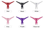 Lace Open Crotch Panties Straps Bow Tie Free Size - Easy Pickins Store