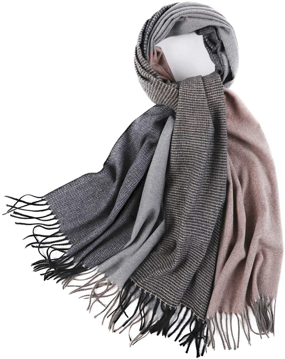 Large Blanket Scarf Cozy Plaid Tartan Wrap Super Soft Shawl Cape - Easy Pickins Store