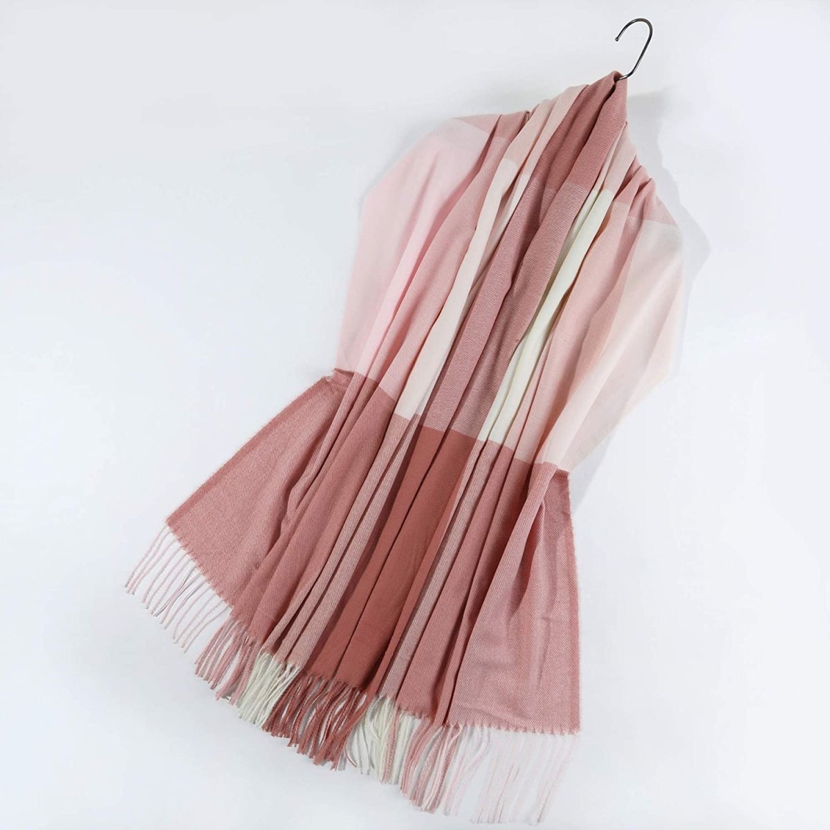 Large Blanket Scarf Cozy Plaid Tartan Wrap Super Soft Shawl Cape - Easy Pickins Store