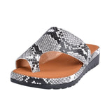 Leather Comfy Platform Flat Sole Soft Big Toe Sandals Orthopedic - Easy Pickins Store