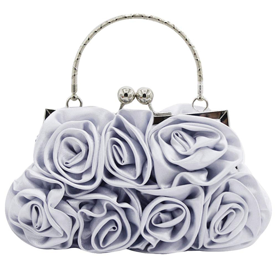 Leather Dome Satchel Handbag Tote Bride Bag - Easy Pickins Store