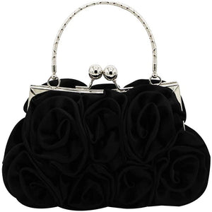 Leather Dome Satchel Handbag Tote Bride Bag - Easy Pickins Store