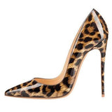 Leopard Pointed Toe High Heels Pumps - Easy Pickins Store