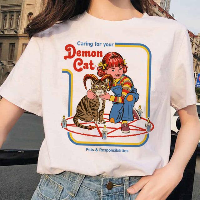 Let's Summon Demons Graphic T-Shirt - Easy Pickins Store