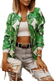 Lightweight Zip Up Stand Collar Bomber Jacket - Easy Pickins Store