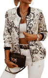 Lightweight Zip Up Stand Collar Bomber Jacket - Easy Pickins Store