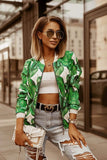 Lightweight Zip Up Stand Collar Bomber Jacket - Easy Pickins Store